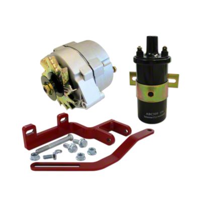 12 Volt Alternator Conversion Kit, Farmall A, B, C, Super A, Super C, 100, 130, 200, 230