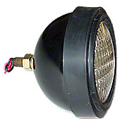 12 Volt Sealed Beam Universal Headlight Assembly - Fits a wide variety of brands and models