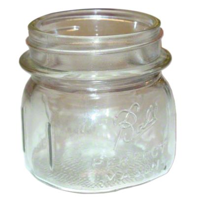 Donaldson Glass Dust Jar