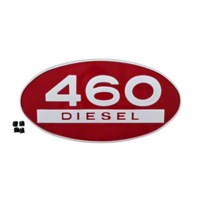 Side Emblem Farmall 460 Diesel, 369121R1