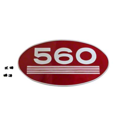 Side Emblem Farmall / IH 560 Gas, 369127R1