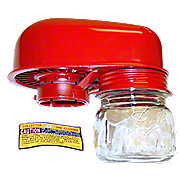 Donaldson Pre-Cleaner Assembly With Glass Dust Jar