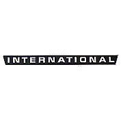 International Emblem -- Side Tractor Emblem Fits IH 756, 856, 1256 &amp; More