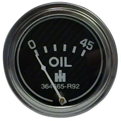 Oil Pressure Gauge (0-45 PSI) - Engine mounted