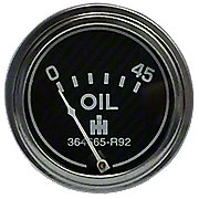 Oil Pressure Gauge (0-45 PSI) - Engine mounted