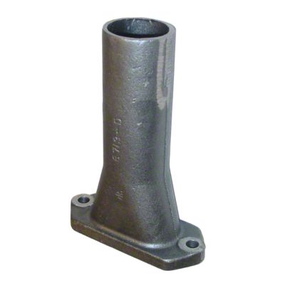 6713D 2 Bolt  Exhaust Pipe, Farmall H, W4, Super H, Super W4 w/ Distillate Manifold