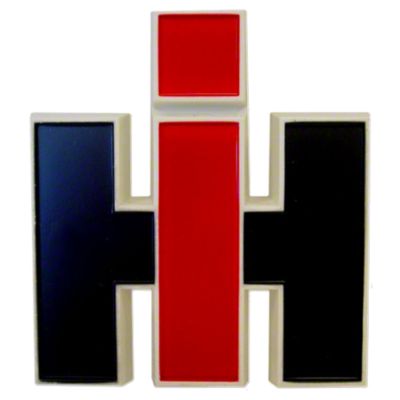 Plastic IH Emblem (for front or for cab)