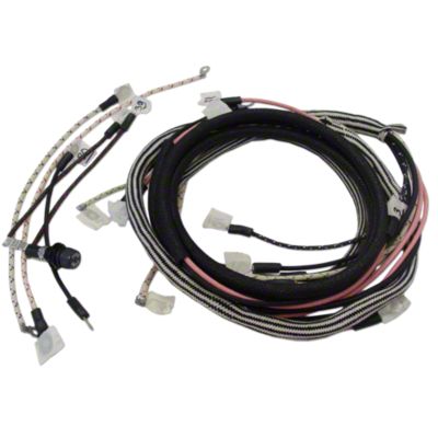 Wiring Harness Kit for tractors using 4 terminal voltage regulator