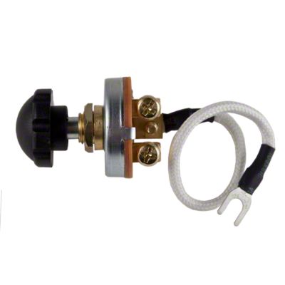 Combo light switch with knob (switch assembly)