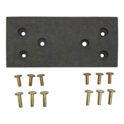 Belt Pulley Brake Lining Kit with Rivets