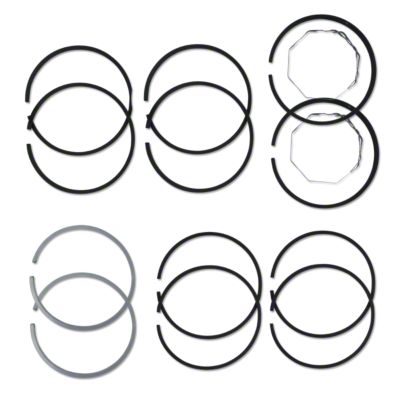 Piston Ring Set 2-Cylinder 0.045" overbore, 5.545"bore