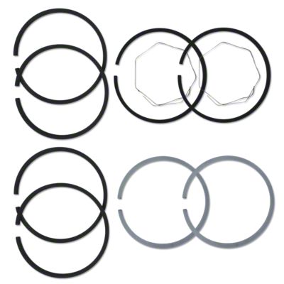 Piston Ring Set 2-Cylinder 0.045" overbore, 4.545" bore