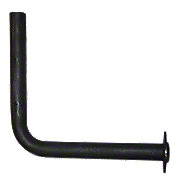 Exhaust Pipe, AB322R, John Deere B (Unstyled, Short Frame)