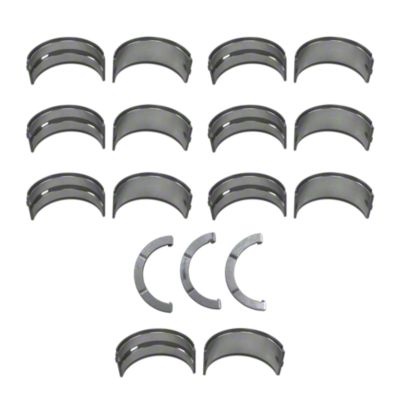 Main Bearing Set, Standard 3.372"