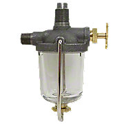 Original All-Fuel Style Sediment Bowl. Must be used with a 3-way valve -- Fits JD A, B, G &amp; more