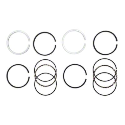 Piston Ring Set 2-Cylinder 4.090" bore 0.090" overbore