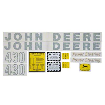 Early JD 430 Vinyl Decal