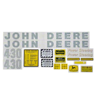 Late JD 430 Vinyl Decal