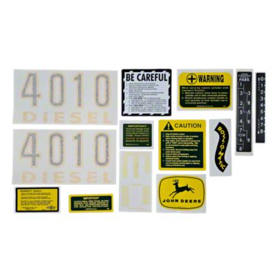 John Deere 4010 Vinyl Cut Decal Set