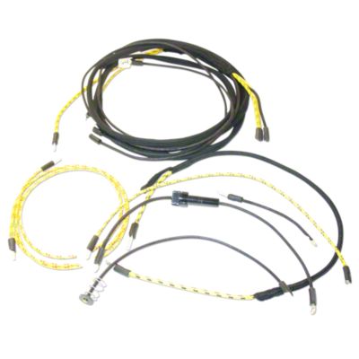 Restoration Quality Wiring Harness for tractors using 2 wire cut-out relay