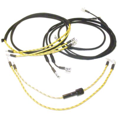 Restoration Quality Wiring Harness for tractors using 2 wire cut-out relay