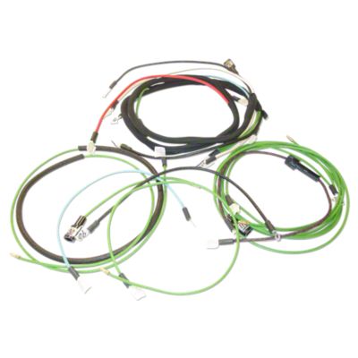 Restoration Quality Wiring Harness for tractors using 2 wire cut-out relay