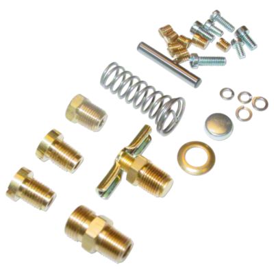 Single Induction Early Carb Hardware Kit (no jets or nozzles included)