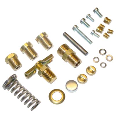 Single Induction 'Late' Carburetor Hardware Kit (no jets or nozzles included)