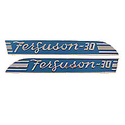 Massey Ferguson TO30 Side Emblem Pair