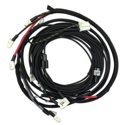 Restoration Quality Wiring Harness, for 1 wire alternator