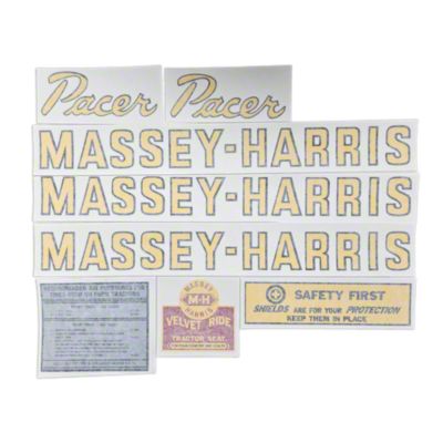 MH Pacer: Vinyl Die Cut Decal Set