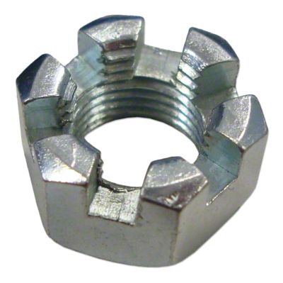 Slotted Hex Nut, 7/16"