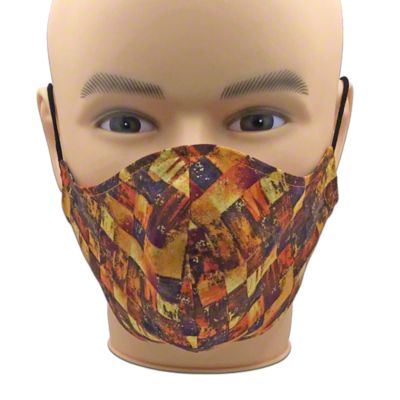 Fall Harvest / Pumpkin, Cup Style Face Mask