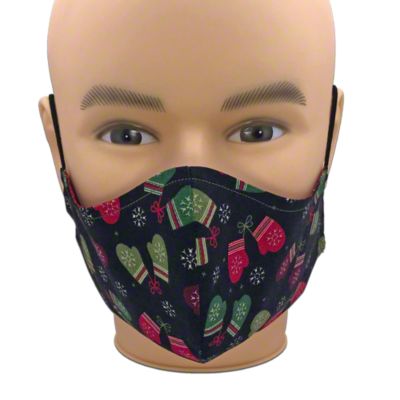 Snowy Days, Cup Style Face Mask