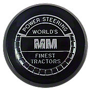 Steering Wheel Medallion with o-ring