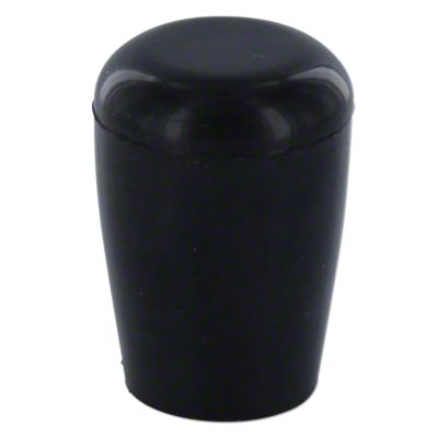 Black rubber Throttle Knob