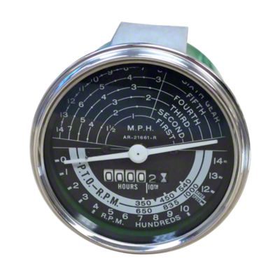 Tachometer Fits Many John Deere 2 Cylinder Models