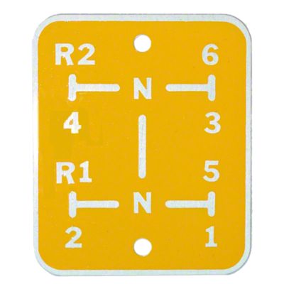 Shift Pattern Plate