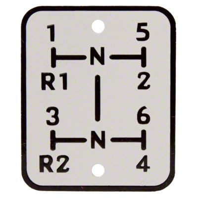 Shift Pattern Plate