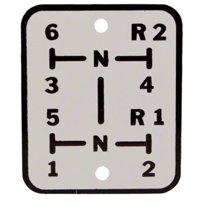 Shift Pattern Plate