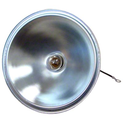 Reflector For 5-3/4" Front Light Complete With Pigtail &amp; 12 Volt Bulb