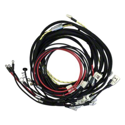 Restoration Quality Wiring Harness for Tractors Using 1 Wire Alternator