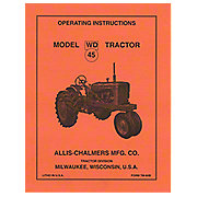 Operators Manual Reprint: AC WD45