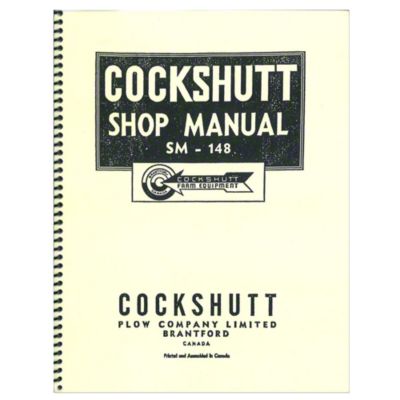 Service Manual Reprint: Cockshutt 30, Co-Op E3