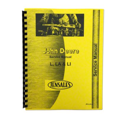 Service Manual Reprint: JD L