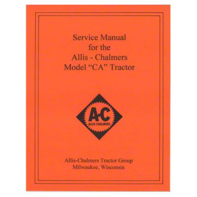 AC CA Service Manual Reprint