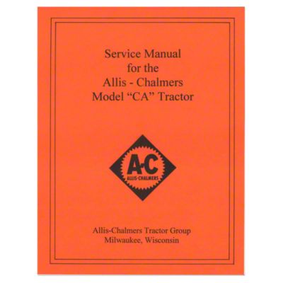 AC CA Service Manual Reprint