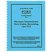 Service Manual Reprint -- Sherman Transmission Over-Under, Reversing, Live PTO