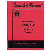 Operators Manual: Farmall Super C