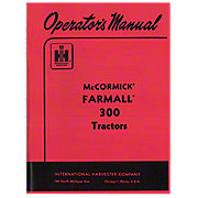 Operators Manual: Farmall 300